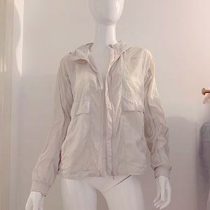 Lululemon Beige Rain Jacket